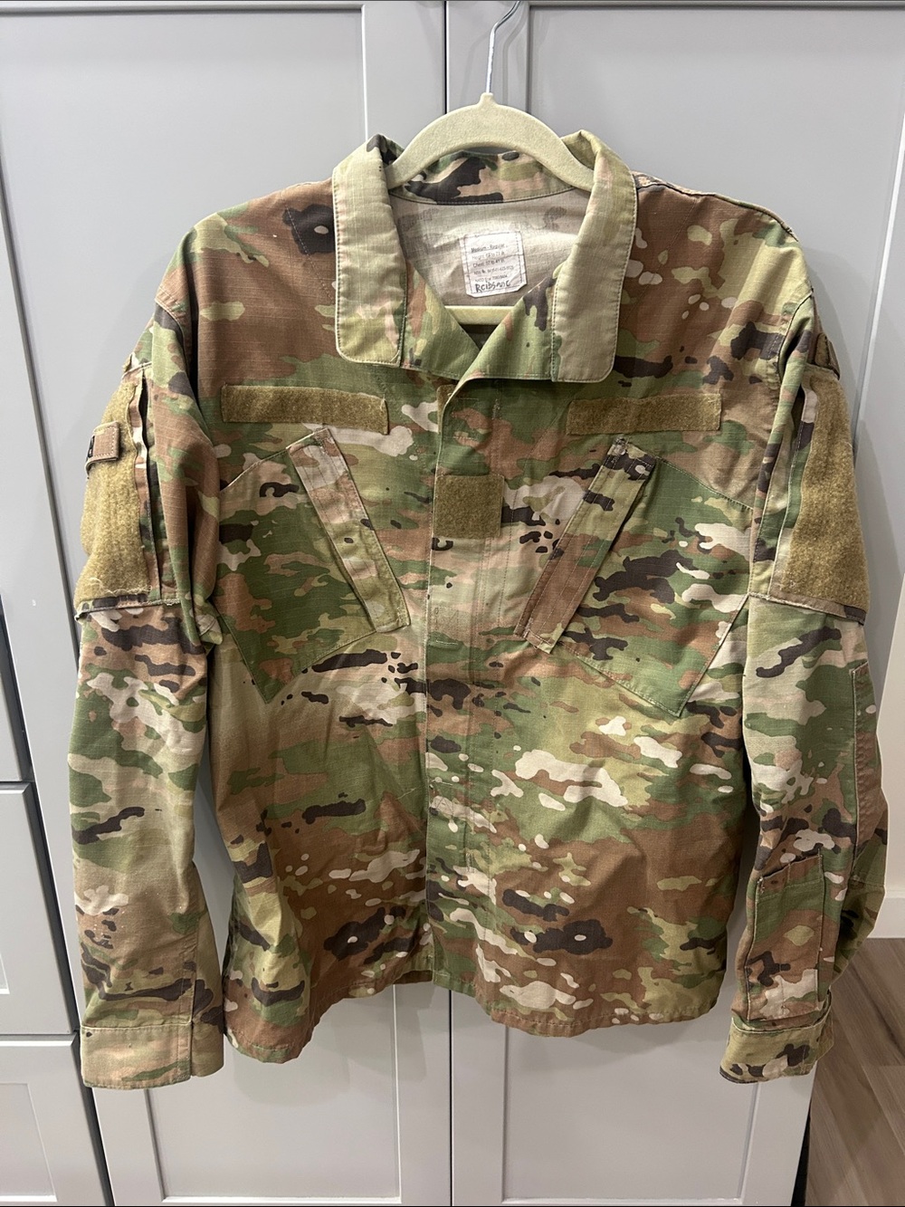 US Army OCP Multicam ACU Combat Uniform Coat Jacket Medium Regular Military